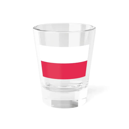 Flag of the General Confederation of the Kingdom of Poland (Poland) Shot Glass 1.5oz 1.5oz - Go Mug Yourself