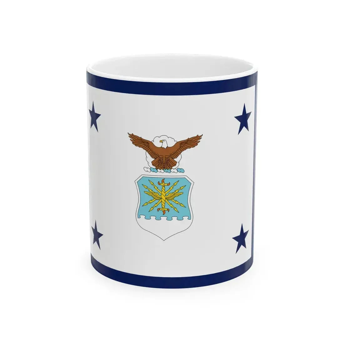 Flag of the General Counsel and Assistant Secretaries of the Air Force (United States) White Coffee Mug 11oz - Go Mug Yourself