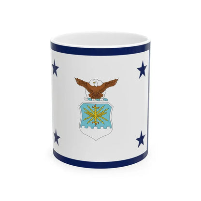 Flag of the General Counsel and Assistant Secretaries of the Air Force (United States) White Coffee Mug 11oz - Go Mug Yourself