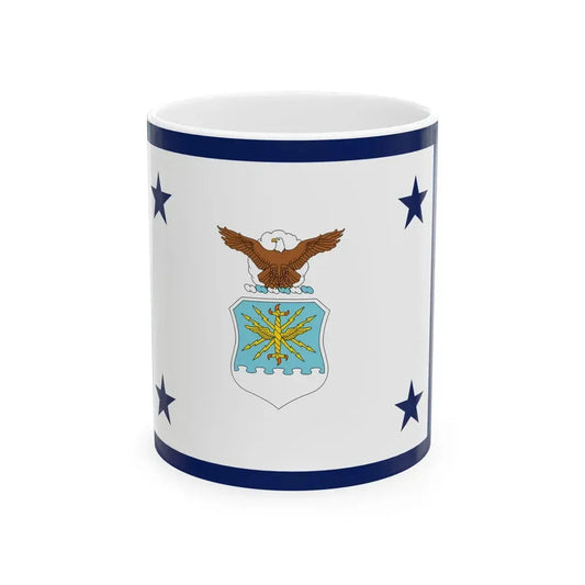 Flag of the General Counsel and Assistant Secretaries of the Air Force (United States) White Coffee Mug 11oz - Go Mug Yourself