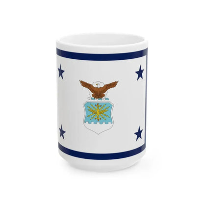Flag of the General Counsel and Assistant Secretaries of the Air Force (United States) White Coffee Mug 15oz - Go Mug Yourself