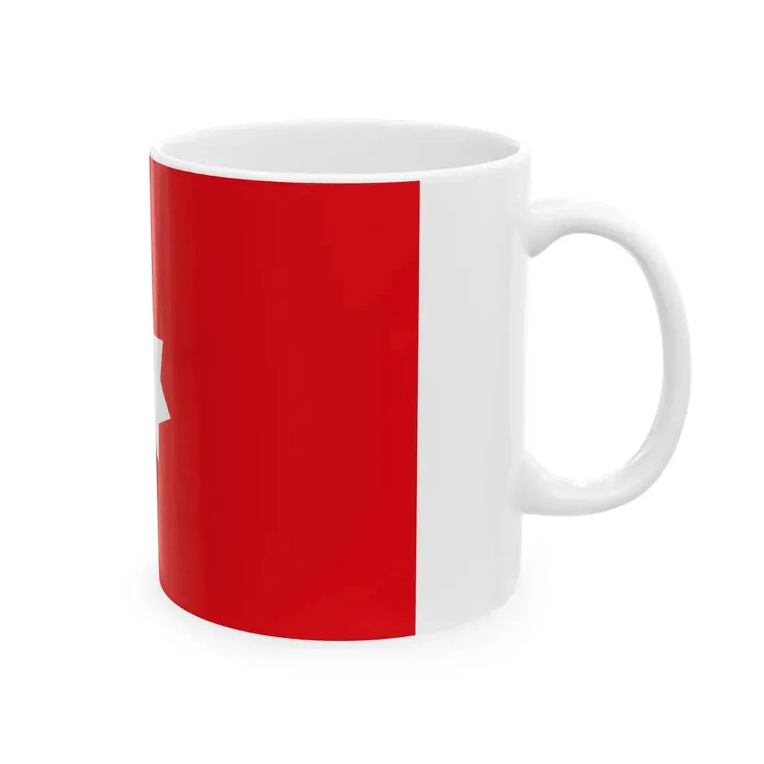 Flag of the General Inspector of the Army Kingdom of Iraq (Iraq) White Coffee Mug - Go Mug Yourself