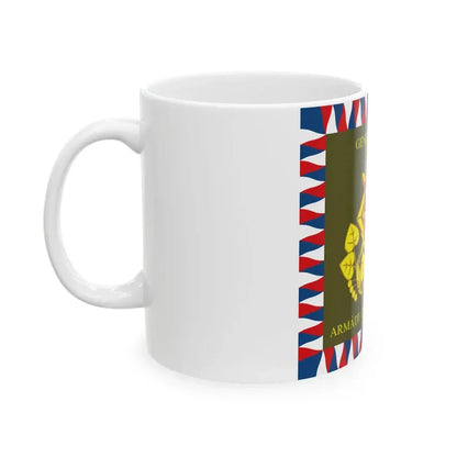 Flag of the General Staff Czech Republic (Czech Republic) White Coffee Mug - Go Mug Yourself