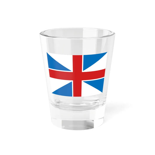 Flag of the Georgian Air Force 2004-2010 (Georgia) Shot Glass 1.5oz 1.5oz - Go Mug Yourself