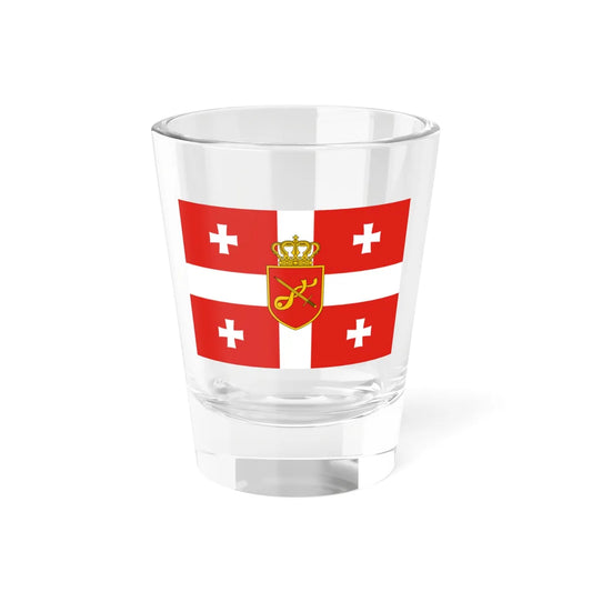 Flag of the Georgian Armed Forces (Georgia) Shot Glass 1.5oz 1.5oz - Go Mug Yourself