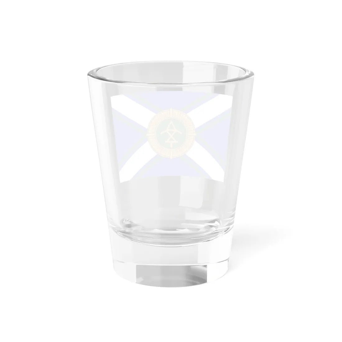 Flag of the Georgian Coast Guard (Georgia) Shot Glass 1.5oz - Go Mug Yourself