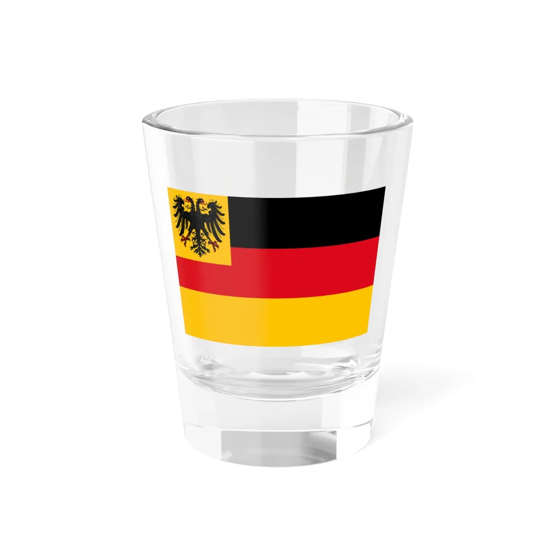 Flag of the German Confederation war (Germany) Shot Glass 1.5oz 1.5oz - Go Mug Yourself