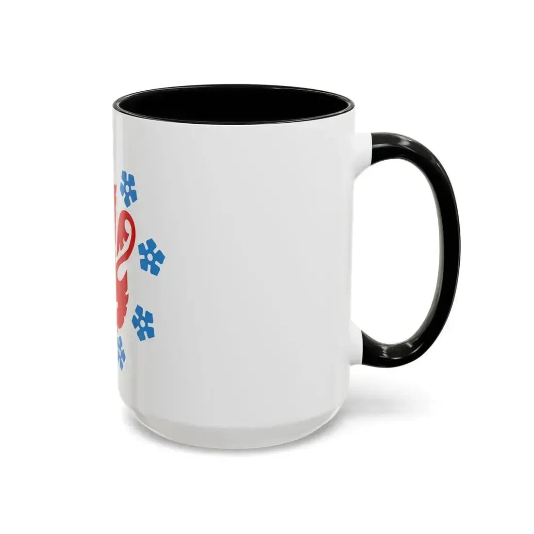 Flag of the German speaking community Belgium - Accent Coffee Mug - Go Mug Yourself