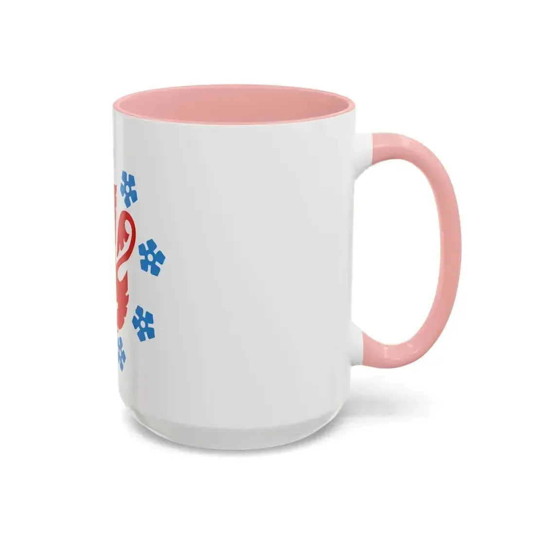 Flag of the German speaking community Belgium - Accent Coffee Mug - Go Mug Yourself