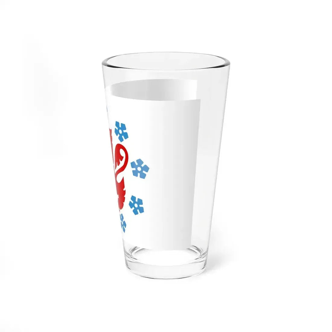 Flag of the German speaking community Belgium - Pint Glass 16oz - Go Mug Yourself