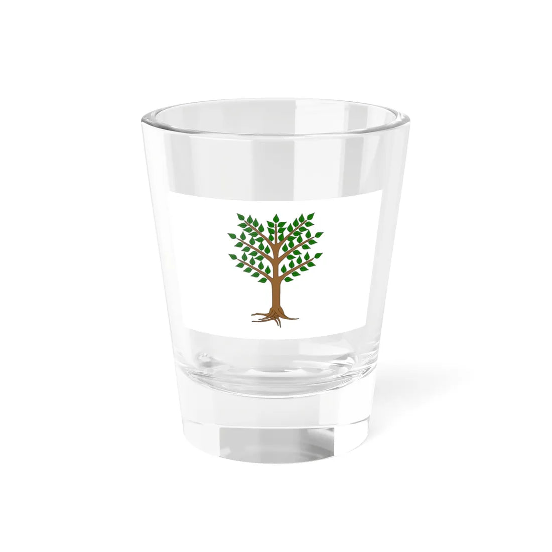 Flag of the Giudicato of Arborea (Italy) (Coat of Arms) Shot Glass 1.5oz 1.5oz - Go Mug Yourself