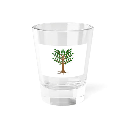 Flag of the Giudicato of Arborea (Italy) (Coat of Arms) Shot Glass 1.5oz 1.5oz - Go Mug Yourself