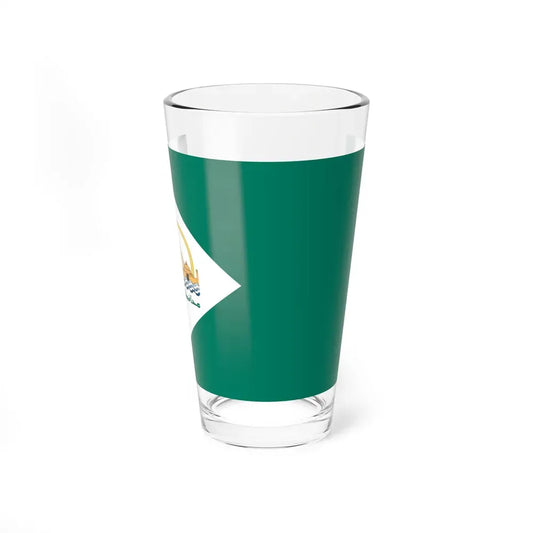Flag of the Giza Governorate Egypt - Pint Glass 16oz 16oz - Go Mug Yourself