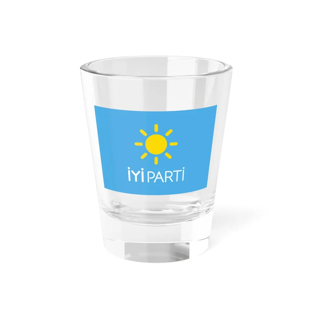 Flag of the Good Party (Turkey) Shot Glass 1.5oz 1.5oz - Go Mug Yourself