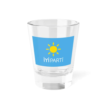 Flag of the Good Party (Turkey) Shot Glass 1.5oz 1.5oz - Go Mug Yourself