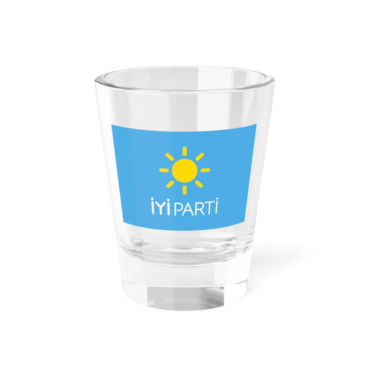 Flag of the Good Party (Turkey) Shot Glass 1.5oz 1.5oz - Go Mug Yourself