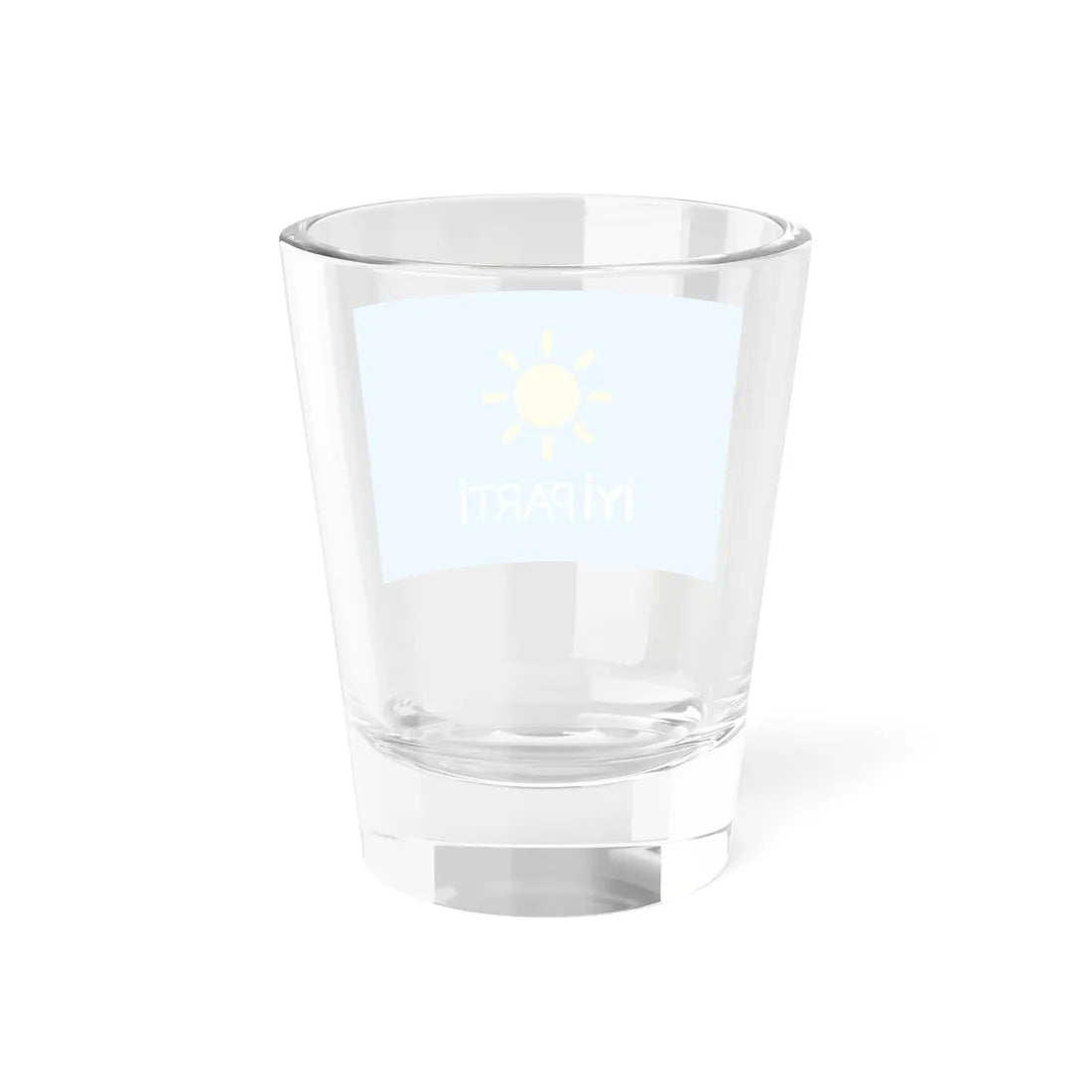 Flag of the Good Party (Turkey) Shot Glass 1.5oz - Go Mug Yourself