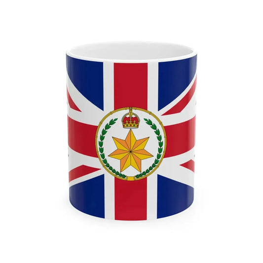 Flag of the Governor-General of Australia 1908-1936 (Australia) White Coffee Mug 11oz - Go Mug Yourself
