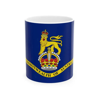 Flag of the Governor-General of Australia (Australia) White Coffee Mug 11oz - Go Mug Yourself