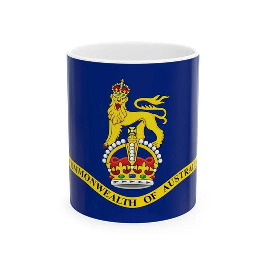 Flag of the Governor-General of Australia (Australia) White Coffee Mug 11oz - Go Mug Yourself