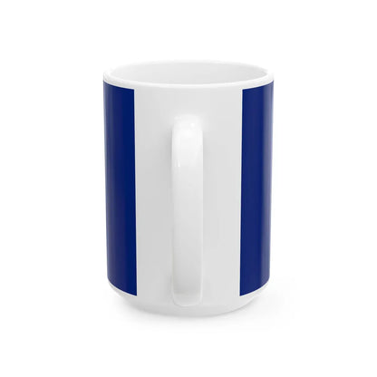 Flag of the Governor-General of Barbados (Barbados) White Coffee Mug - Go Mug Yourself