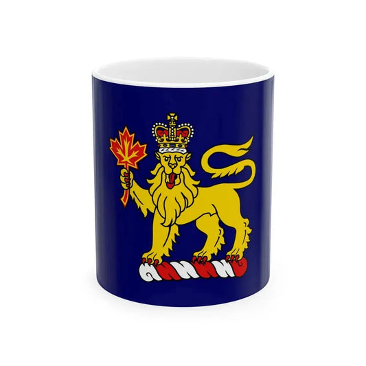 Flag of the Governor-General of Canada (Canada) White Coffee Mug 11oz - Go Mug Yourself