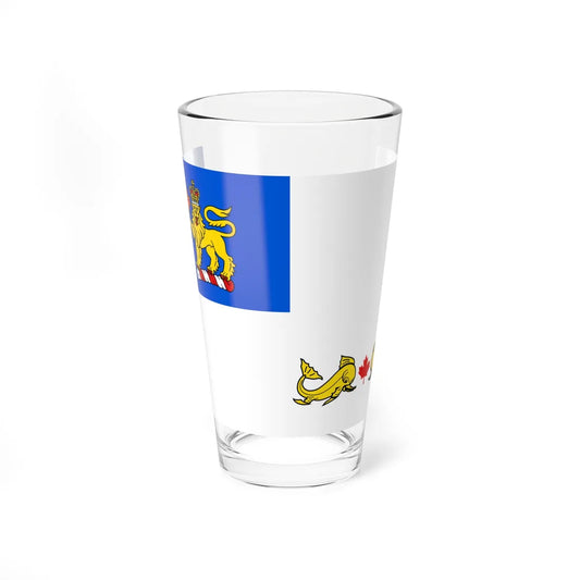 Flag of the Governor-General of Canada-Coast Guard (Canada) Pint Glass 16oz 16oz - Go Mug Yourself