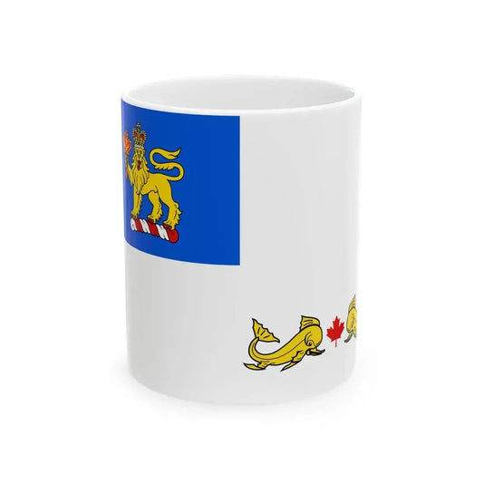 Flag of the Governor-General of Canada-Coast Guard (Canada) White Coffee Mug 11oz - Go Mug Yourself