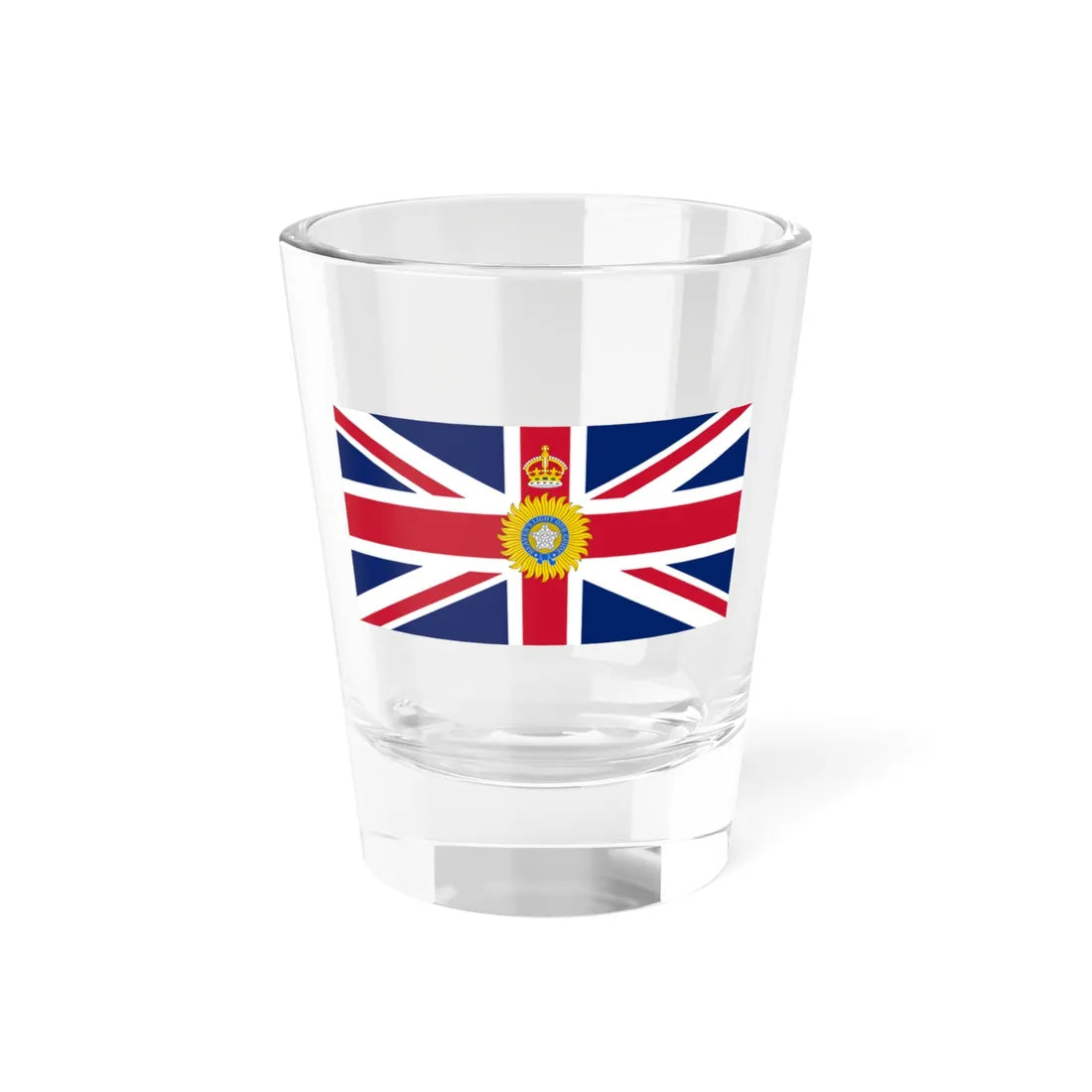 Flag of the Governor-General of India 1885-1947 (India) Shot Glass 1.5oz 1.5oz - Go Mug Yourself