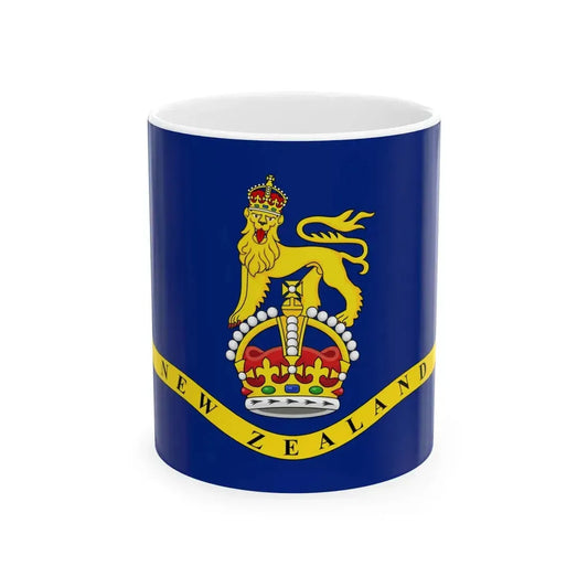 Flag of the Governor-General of New Zealand 1947-1953 (New Zealand) White Coffee Mug 11oz - Go Mug Yourself