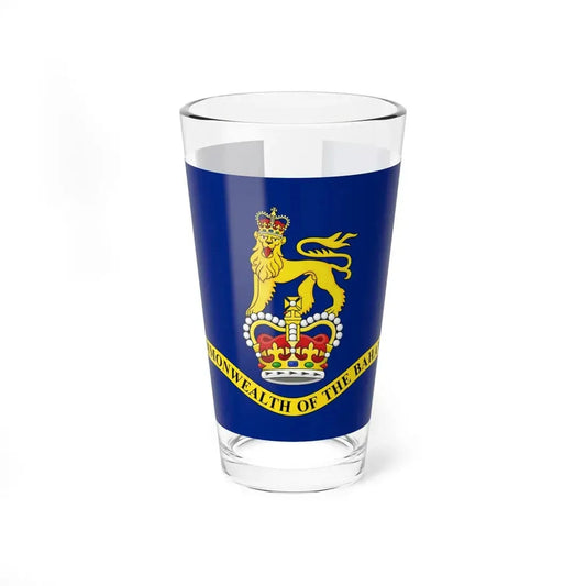 Flag of the Governor-General of the Bahamas (Bahamas) Pint Glass 16oz 16oz - Go Mug Yourself