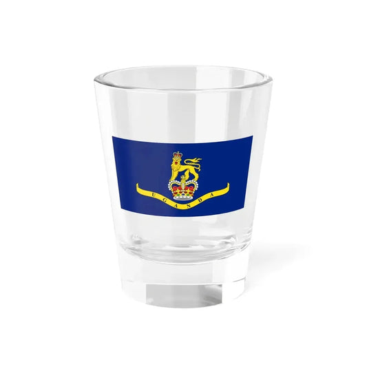 Flag of the Governor-General of Uganda 1962-1963 (Uganda) Shot Glass 1.5oz 1.5oz - Go Mug Yourself