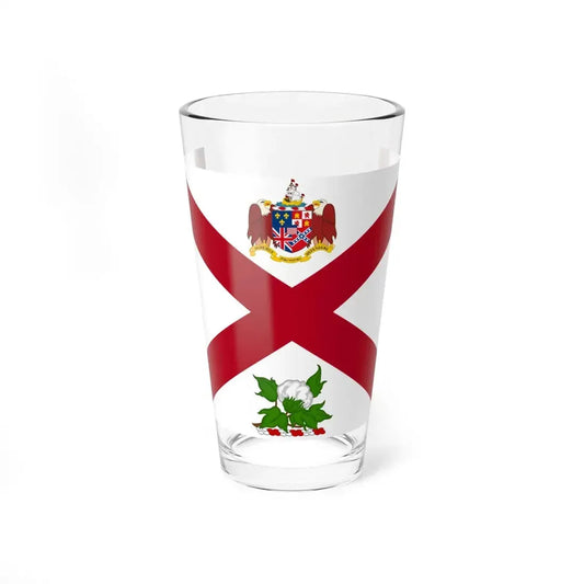 Flag of the Governor of Alabama (United States) Pint Glass 16oz 16oz - Go Mug Yourself
