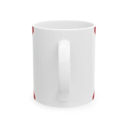Flag of the Governor of Alabama (United States) White Coffee Mug - Go Mug Yourself