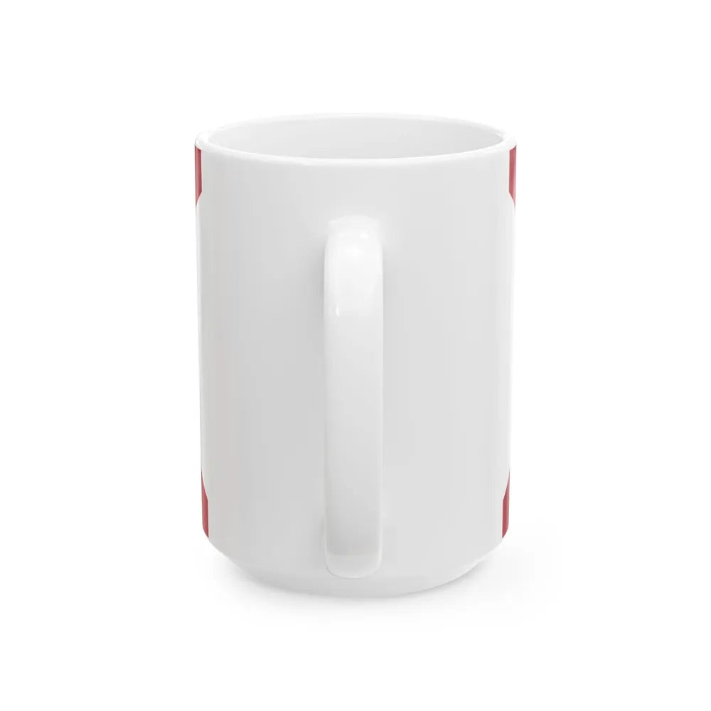 Flag of the Governor of Alabama (United States) White Coffee Mug - Go Mug Yourself