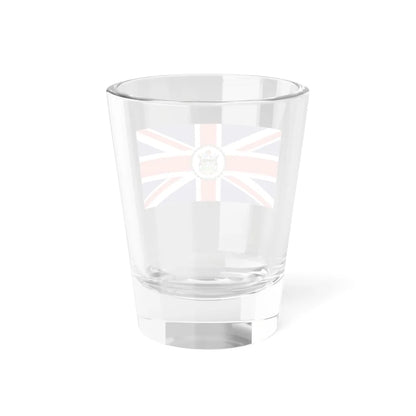 Flag of the Governor of Antigua and Barbuda 1967-1981 (Antigua and Barbuda) Shot Glass 1.5oz - Go Mug Yourself