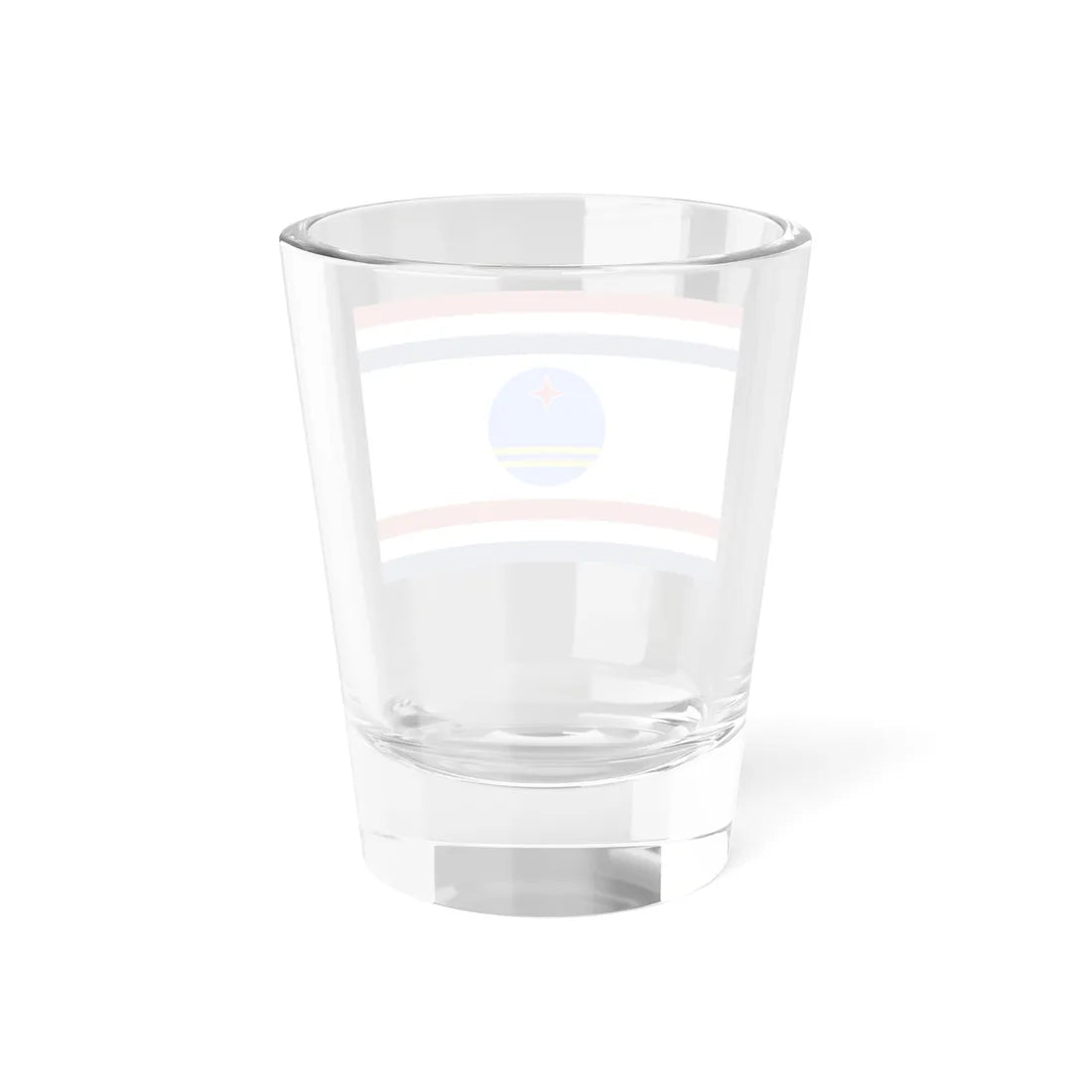 Flag of the Governor of Aruba (Netherlands) Shot Glass 1.5oz - Go Mug Yourself