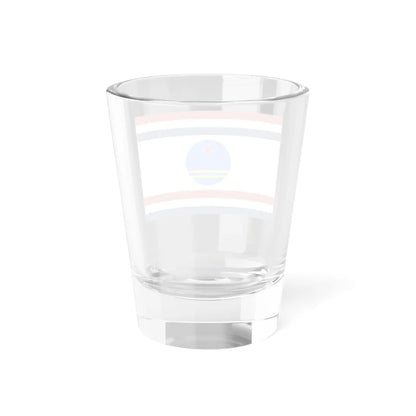 Flag of the Governor of Aruba (Netherlands) Shot Glass 1.5oz - Go Mug Yourself