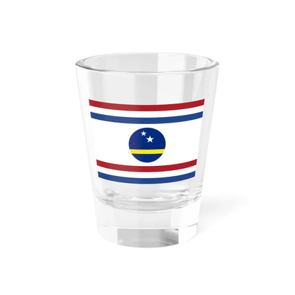 Flag of the Governor of Curaçao (Netherlands) Shot Glass 1.5oz 1.5oz - Go Mug Yourself