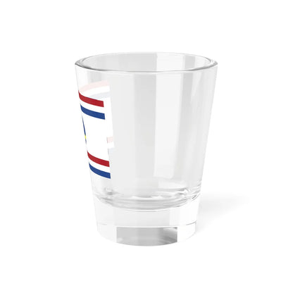 Flag of the Governor of Curaçao (Netherlands) Shot Glass 1.5oz - Go Mug Yourself
