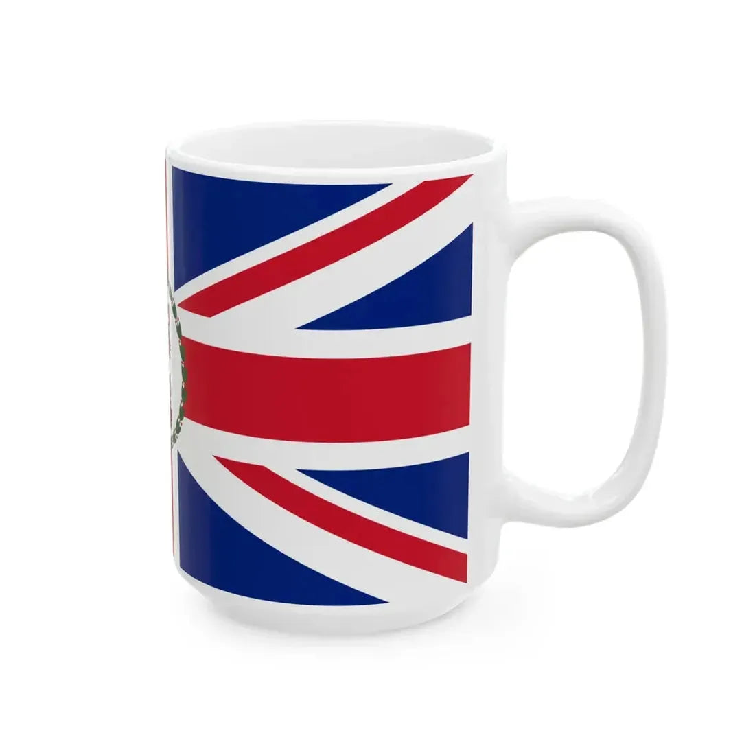 Flag of the Governor of Cyprus 1905-1960 (Cyprus) White Coffee Mug - Go Mug Yourself