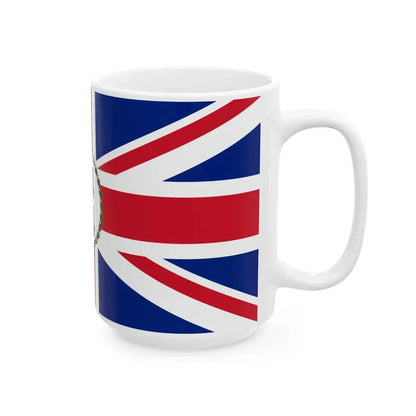 Flag of the Governor of Cyprus 1905-1960 (Cyprus) White Coffee Mug - Go Mug Yourself