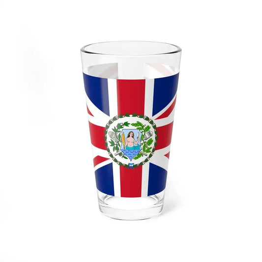 Flag of the Governor of Fiji 1877-1883 (Fiji) Pint Glass 16oz 16oz - Go Mug Yourself
