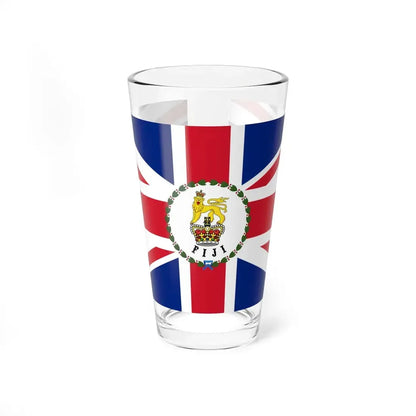 Flag of the Governor of Fiji 1883-1903 (Fiji) Pint Glass 16oz 16oz - Go Mug Yourself
