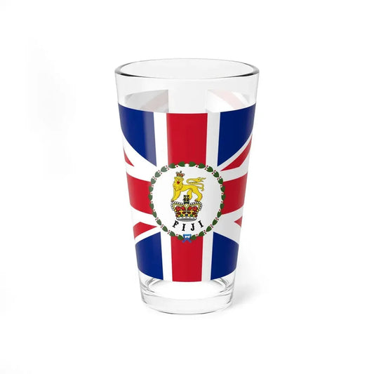 Flag of the Governor of Fiji 1883-1903 (Fiji) Pint Glass 16oz 16oz - Go Mug Yourself
