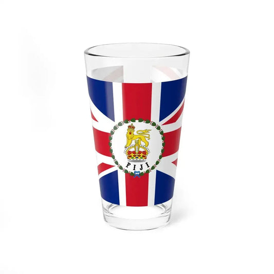 Flag of the Governor of Fiji 1903-1908 (Fiji) Pint Glass 16oz 16oz - Go Mug Yourself