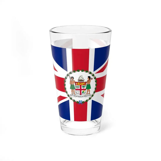 Flag of the Governor of Fiji 1908-1970 (Fiji) Pint Glass 16oz 16oz - Go Mug Yourself