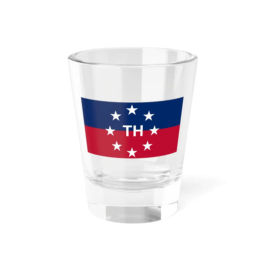 Flag of the Governor of Hawaii pre-1959 (United States) Shot Glass 1.5oz 1.5oz - Go Mug Yourself