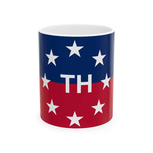 Flag of the Governor of Hawaii pre-1959 (United States) White Coffee Mug 11oz - Go Mug Yourself