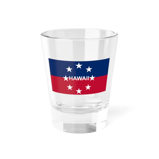 Flag of the Governor of Hawaii (United States) Shot Glass 1.5oz 1.5oz - Go Mug Yourself